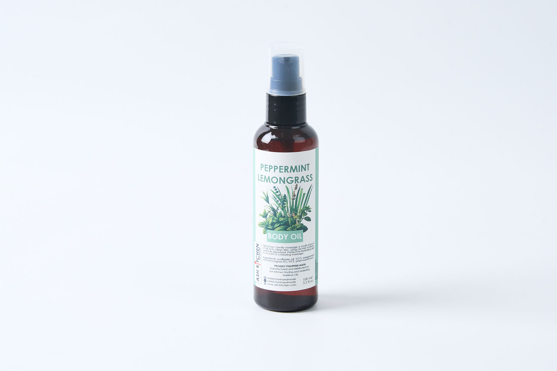 Peppermint Lemongrass Body Oil