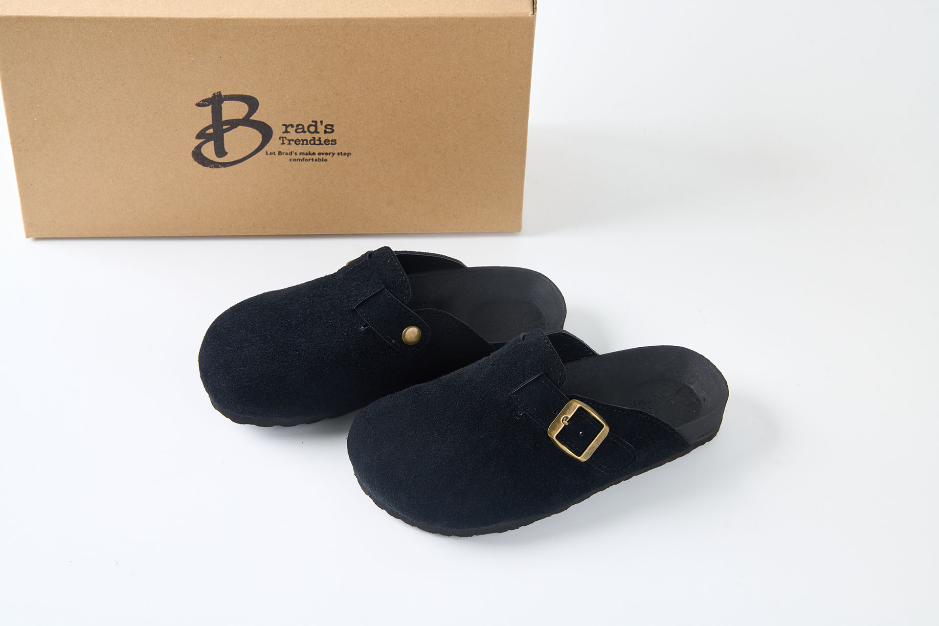 Brad's Minimalist Black Mules