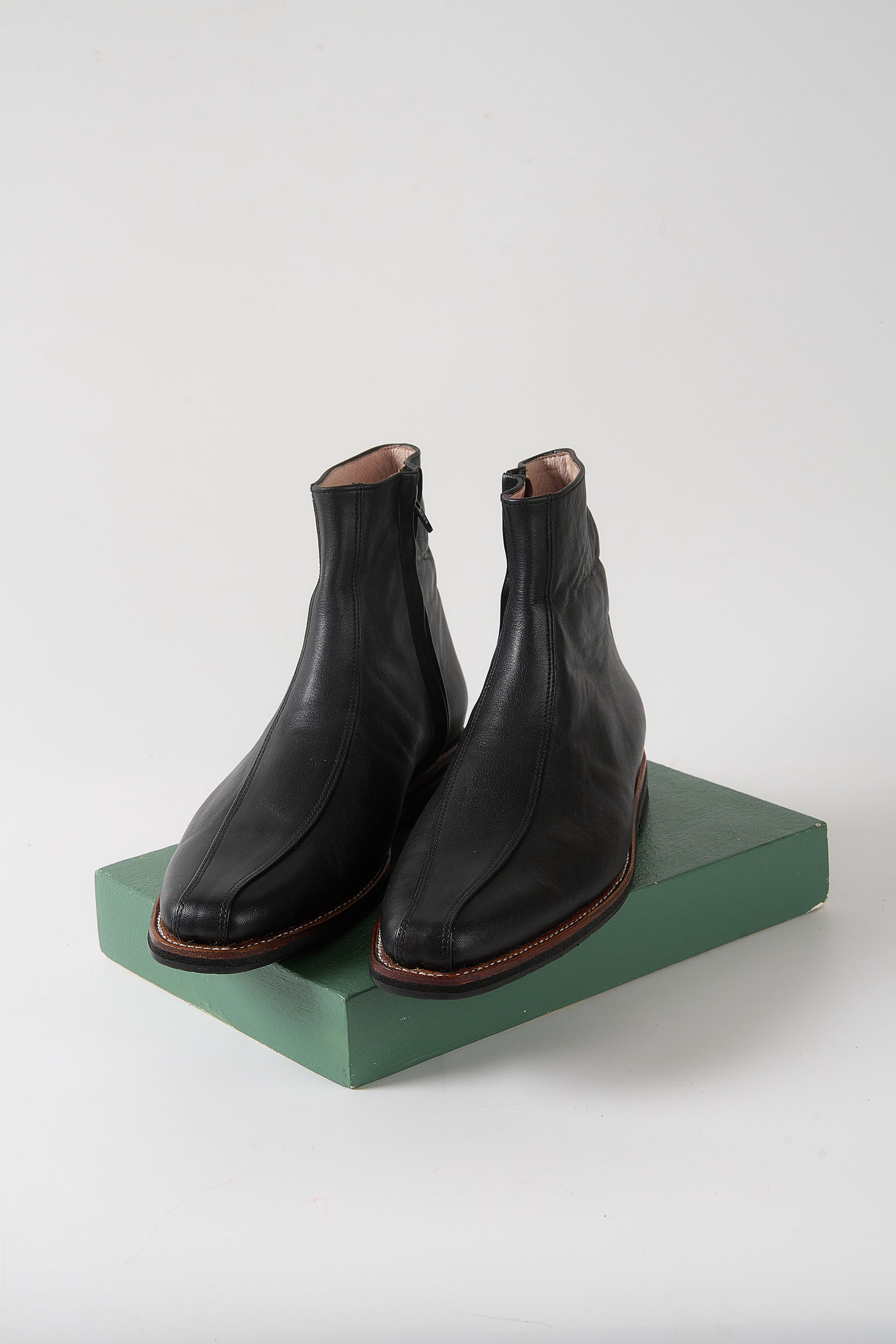 Men Leather Boots by Brent Shoes by Venancio