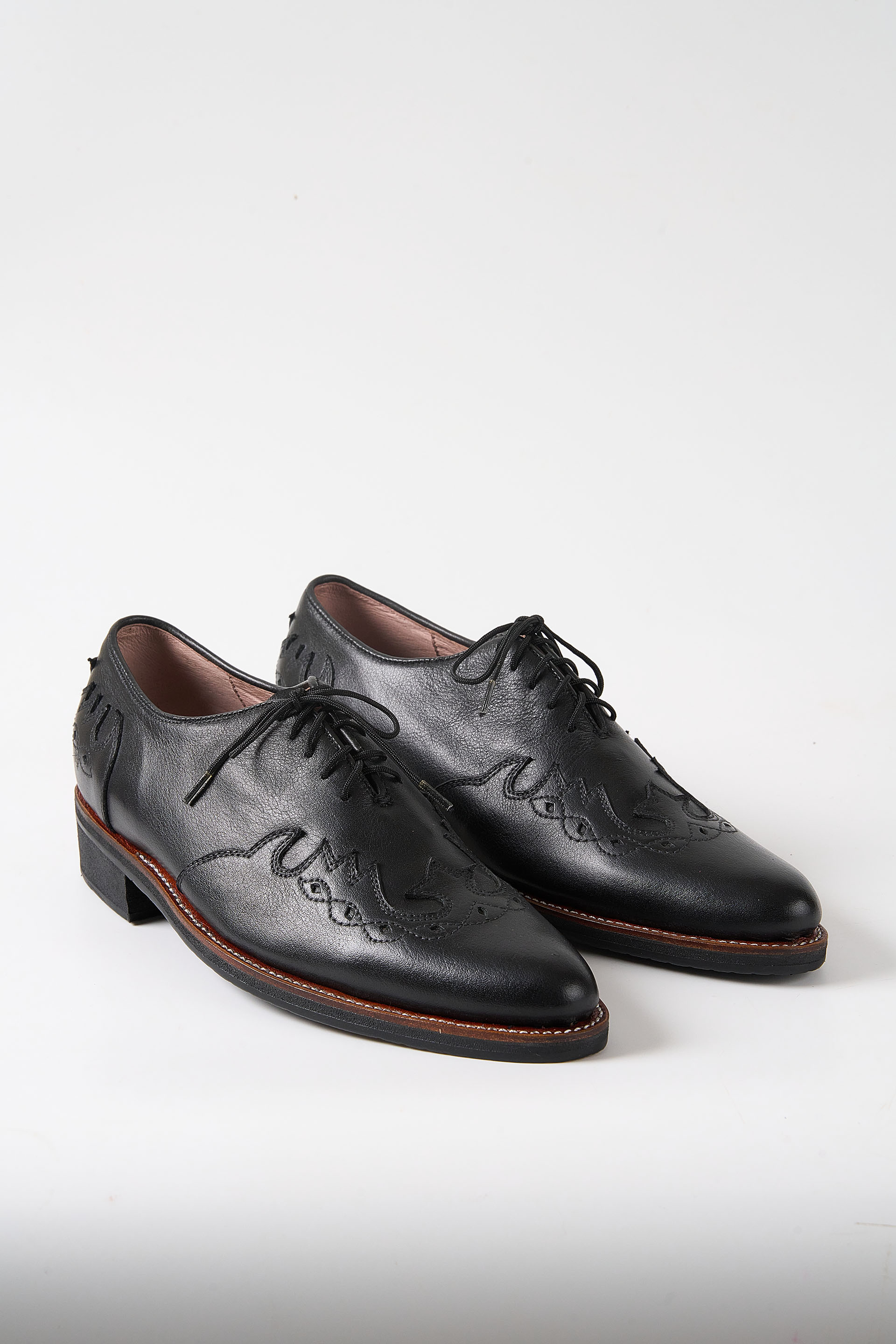 Men Oxford Shoes (Black) by Brent Shoes by Venancio