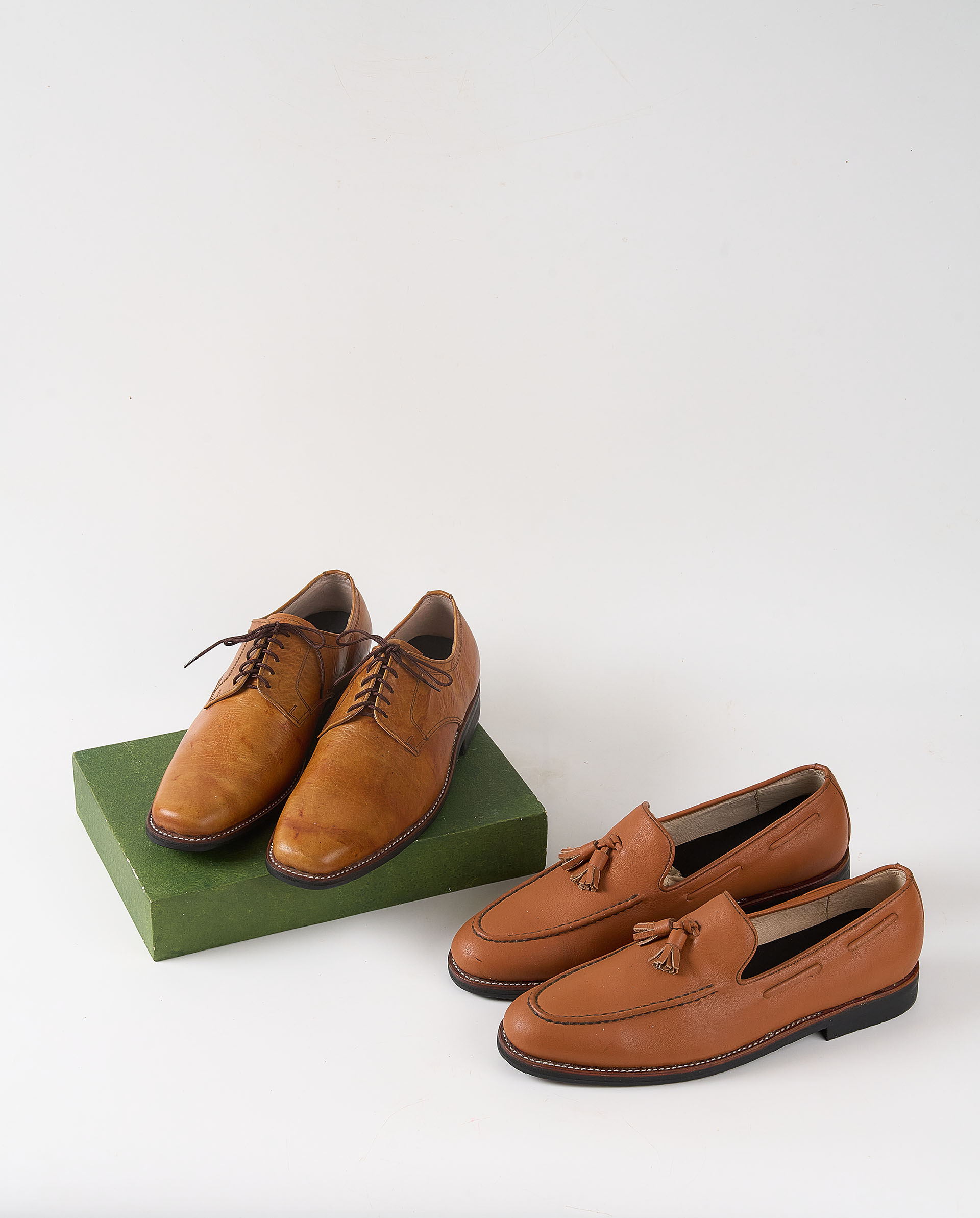 Men Oxford Shoes (Brown)