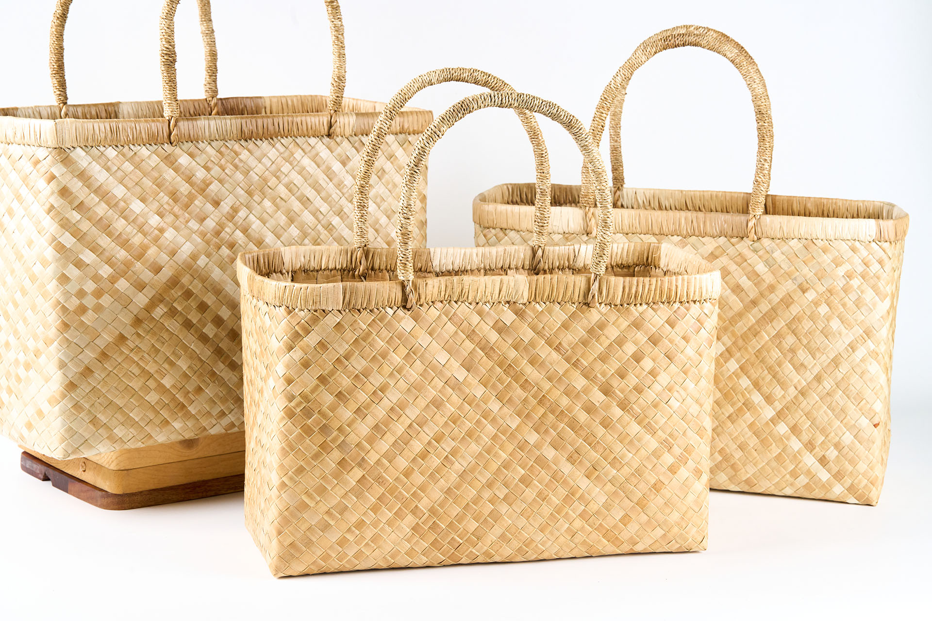 Handwoven Pandan Tote