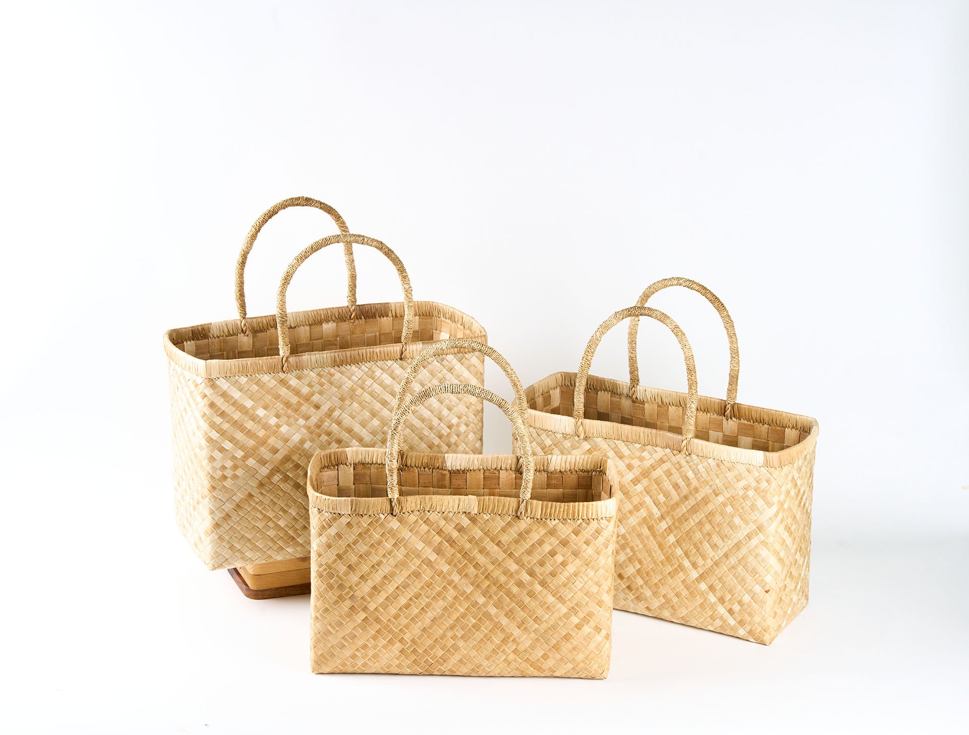 Handwoven Pandan Tote